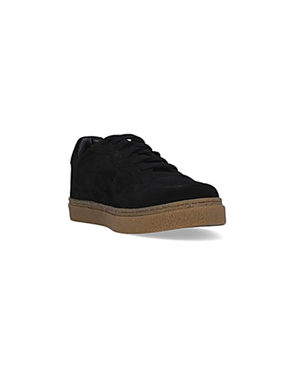 360 degree animation of product Black Suede Trainers frame-19
