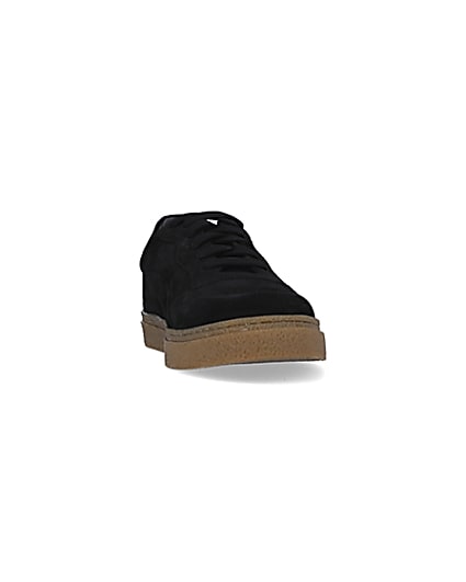 360 degree animation of product Black Suede Trainers frame-20