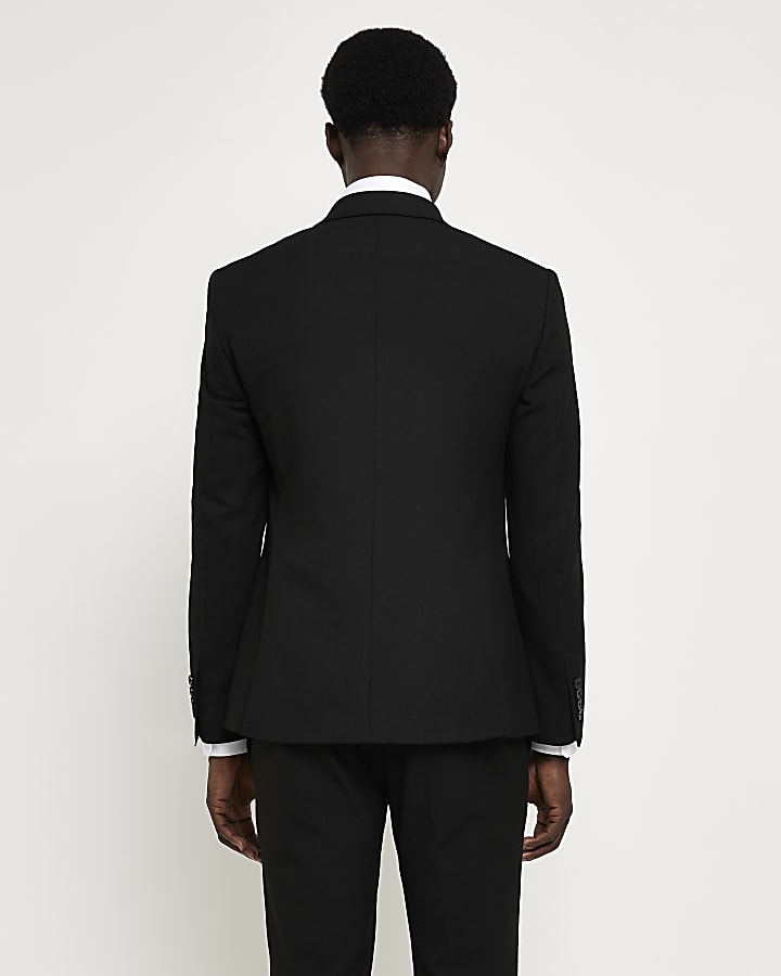 Black Super Skinny fit Suit Jacket