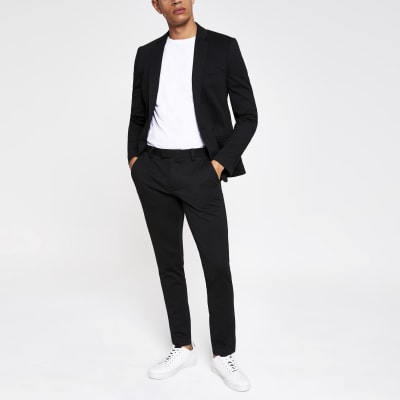 ultra skinny black trousers