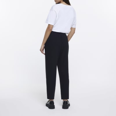 Black Tailored Joggers