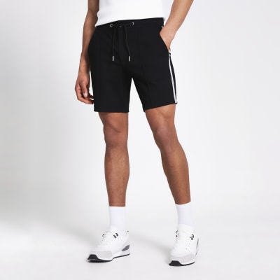 river island mens jean shorts