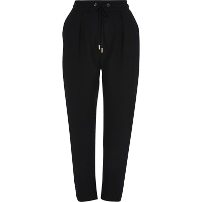 Black Tapered Trouser