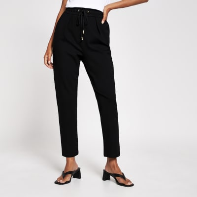 Black Tapered Trouser