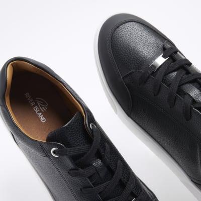 River island store black shoes mens