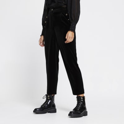 river island velvet trousers