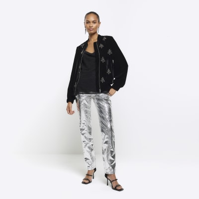 River island hot sale embellished jacket