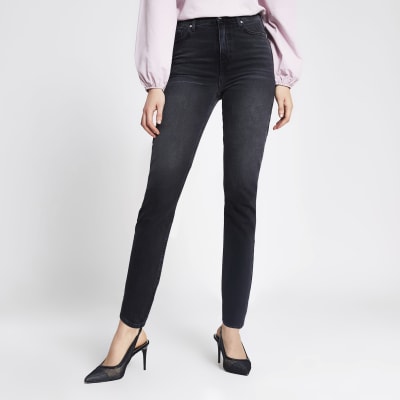 river island ladies black jeans