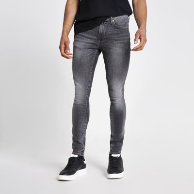 black washed jeans mens