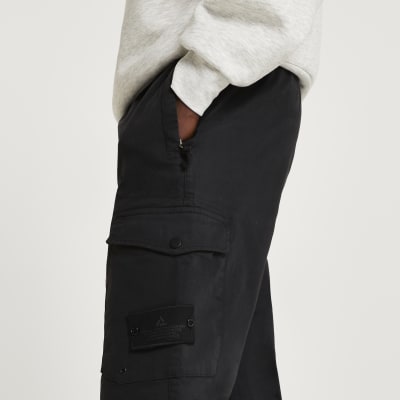 black cargo bottoms