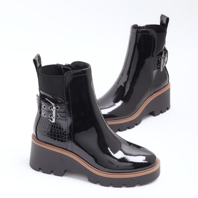 Chelsea Boots Stiefeletten Damen Wide Fit Ankle Boots Damen