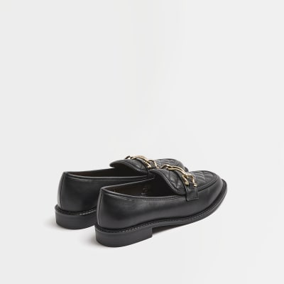 river island chain loafers