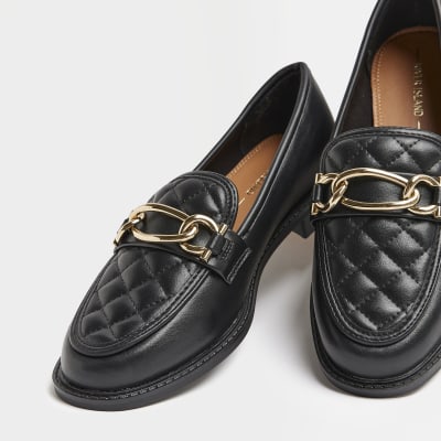 river island wide fit loafers