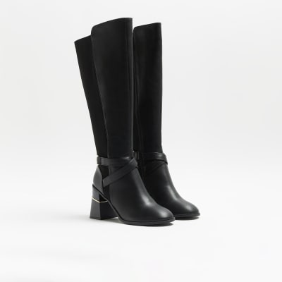 Wide fit knee high boots ireland sales