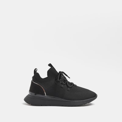 River island knitted hot sale runner trainers