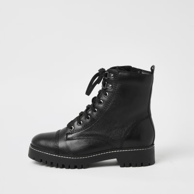 river island combat boots