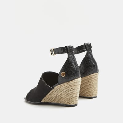 wide fit wedges river island