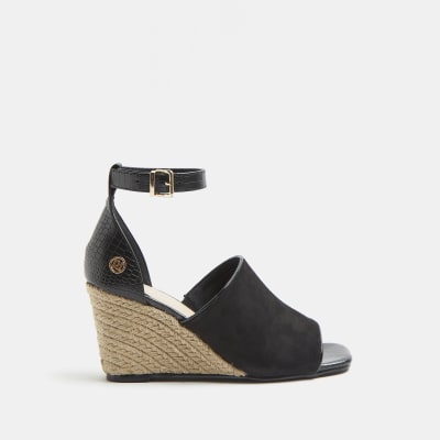 wide fit wedges river island