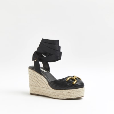 wide fit wedges river island