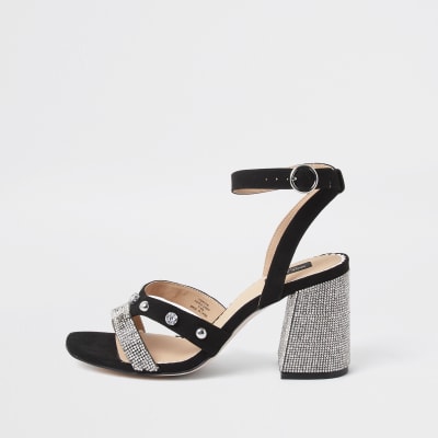 wide fit studded sandals