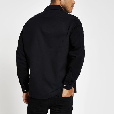 regular fit shacket