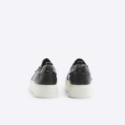 River island platform trainers online