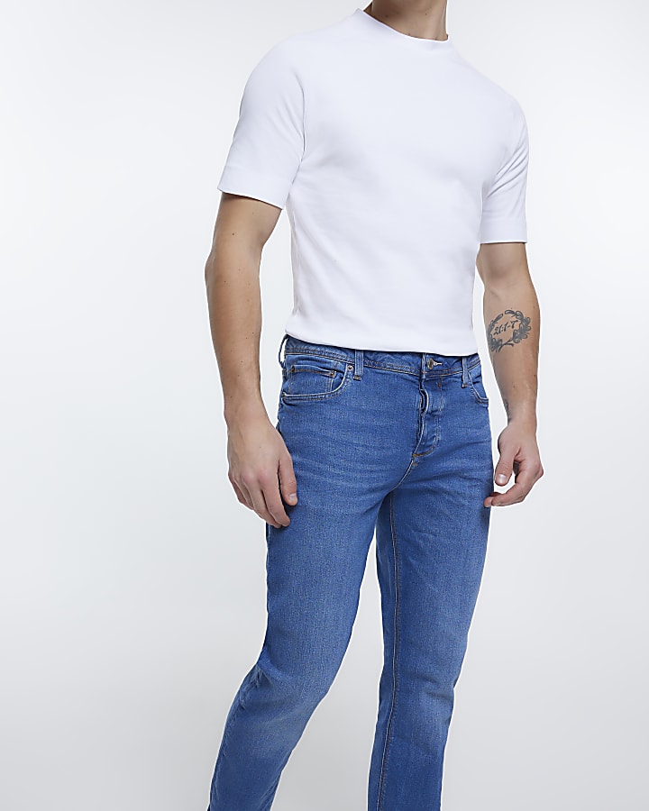 Blue & black Multipack slim fit jeans