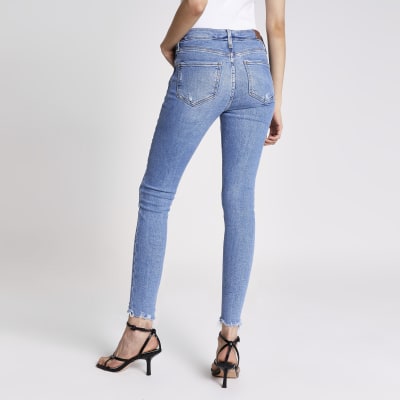 Blue Amelie mid rise skinny jeans