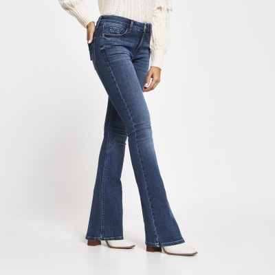 skinny flared jeans