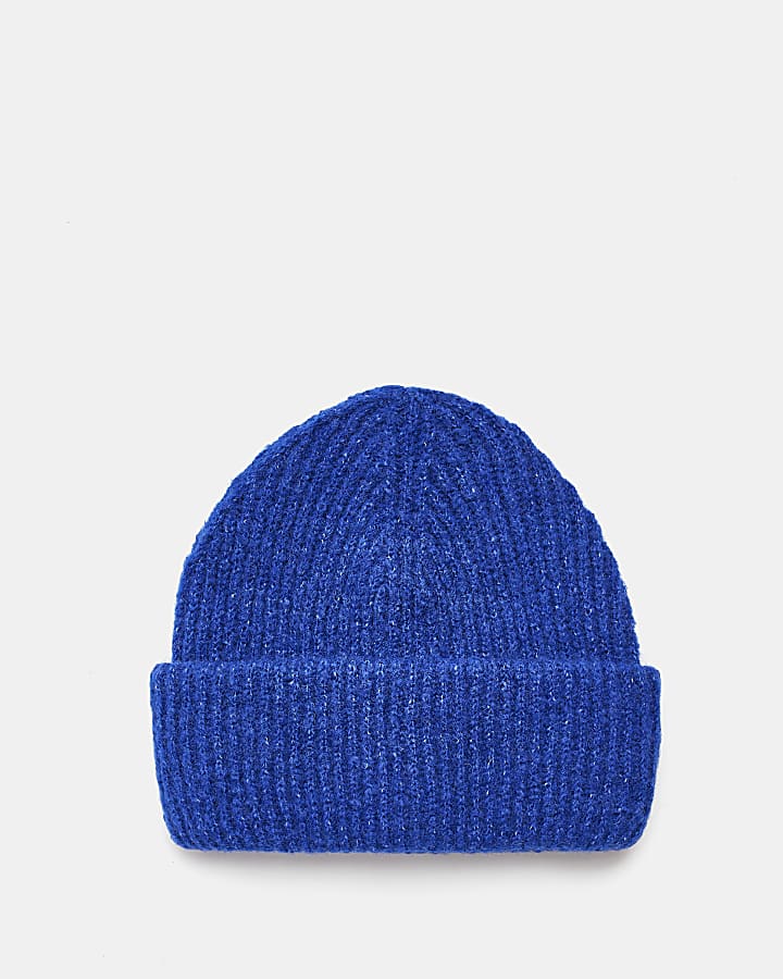 Blue Beanie hat