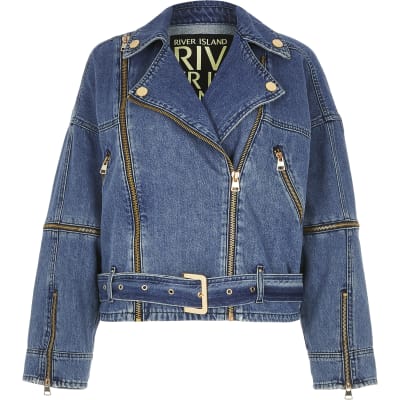 biker jeans river island