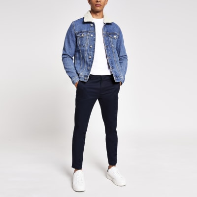 river island mens denim jacket