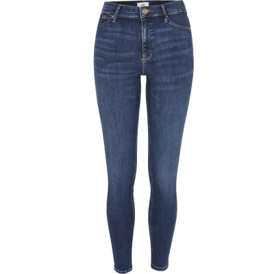 Blue bum sculpting Molly mid rise jeggings