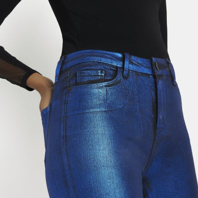 River island harper coated on sale jeans