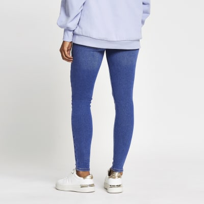 Blue denim Amelie maternity jeans