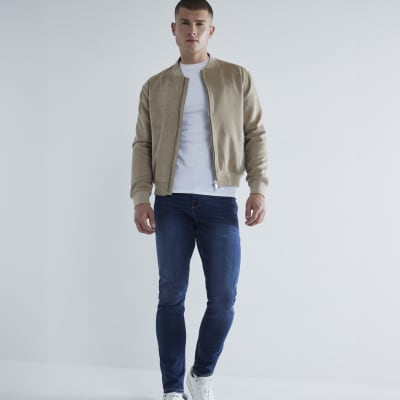 Blue Denim Skinny Fit Jeans