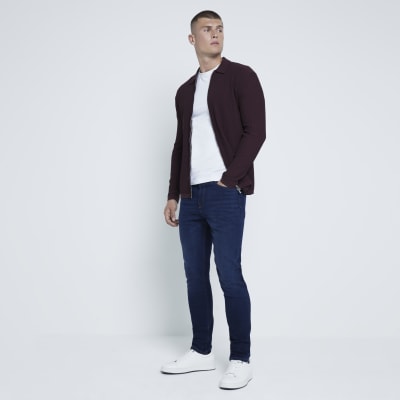 Blue Denim Skinny Fit Jeans