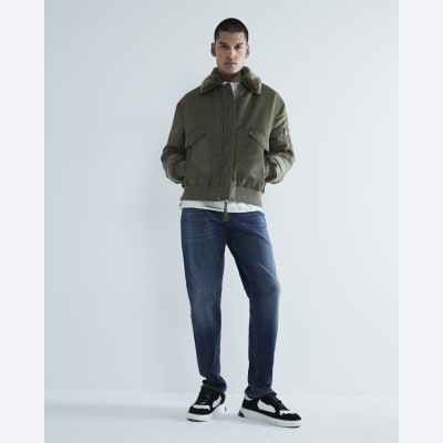 Blue Denim Slim Fit Jeans