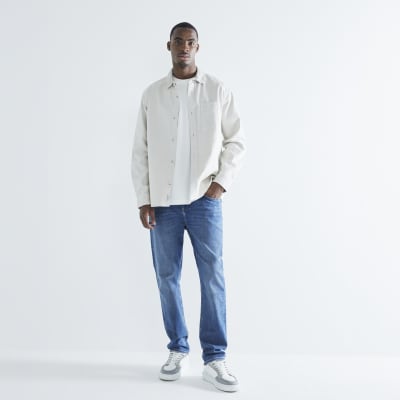 Blue Denim Slim Fit Jeans