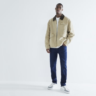 Blue Denim Slim Fit Jeans