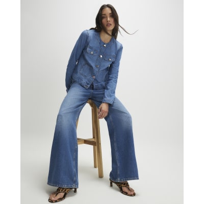 Blue Denim Trophy Jacket