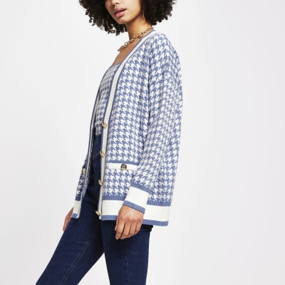 dogtooth cardigan