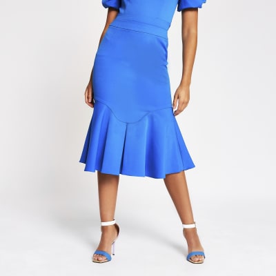 ruffle skirt river island