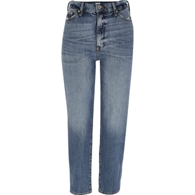 river island straight leg jeans