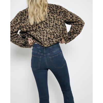 High waisted deals bell bottom pants