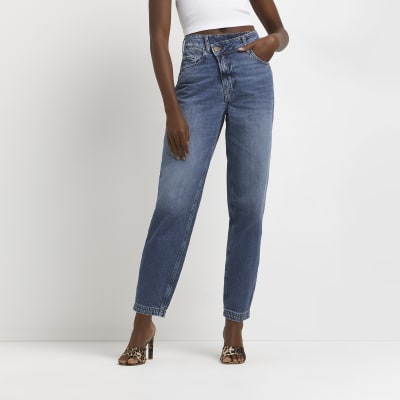 river island black high waisted jeans