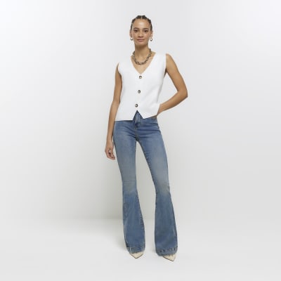 The Jeans Guide: High Rise Tummy Hold Flare