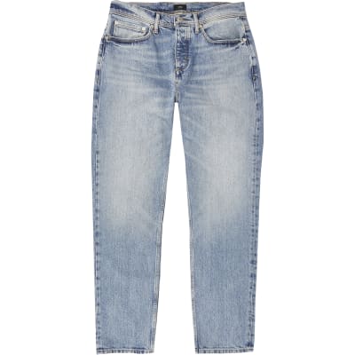 mens straight leg jeans sale