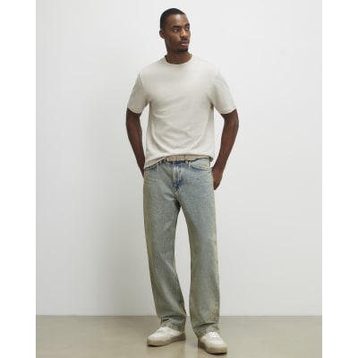 Blue Loose Fit Jeans