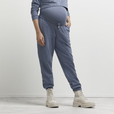 maternity cotton joggers